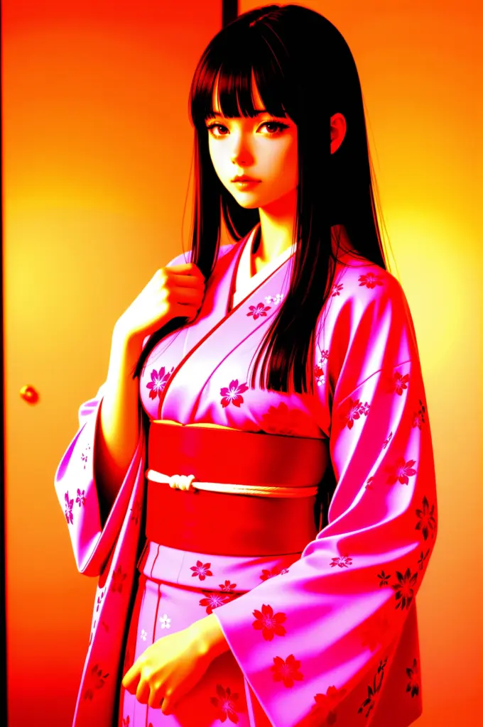 kimono girl